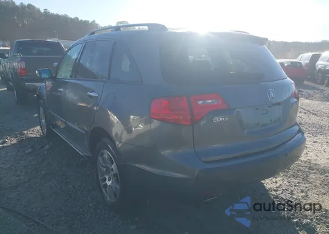 2007 Acura Mdx Technology Package z USA, uszkodzony, nr VIN 2HNYD28347H545538